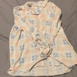 Pastel Plaid Shirt